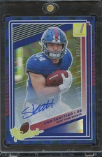 Cam Skattebo 2025 Donruss The Rookies Auto Autograph RC New York Giants 166/299