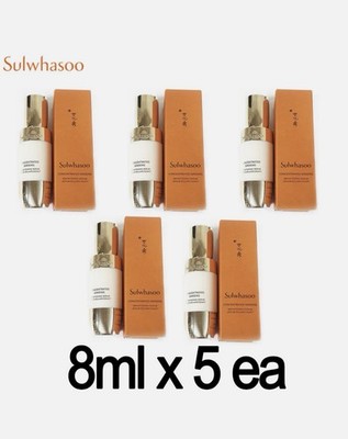 Sulwhasoo Concentrated Ginseng Brightening Serum 8ml x 5 Pcs = 40 ml US Seller