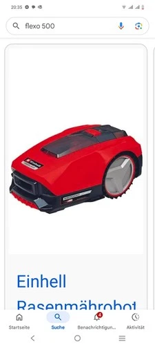 Einhell FREELEXO Kit 500 18V Mähroboter - Rot (3413942)