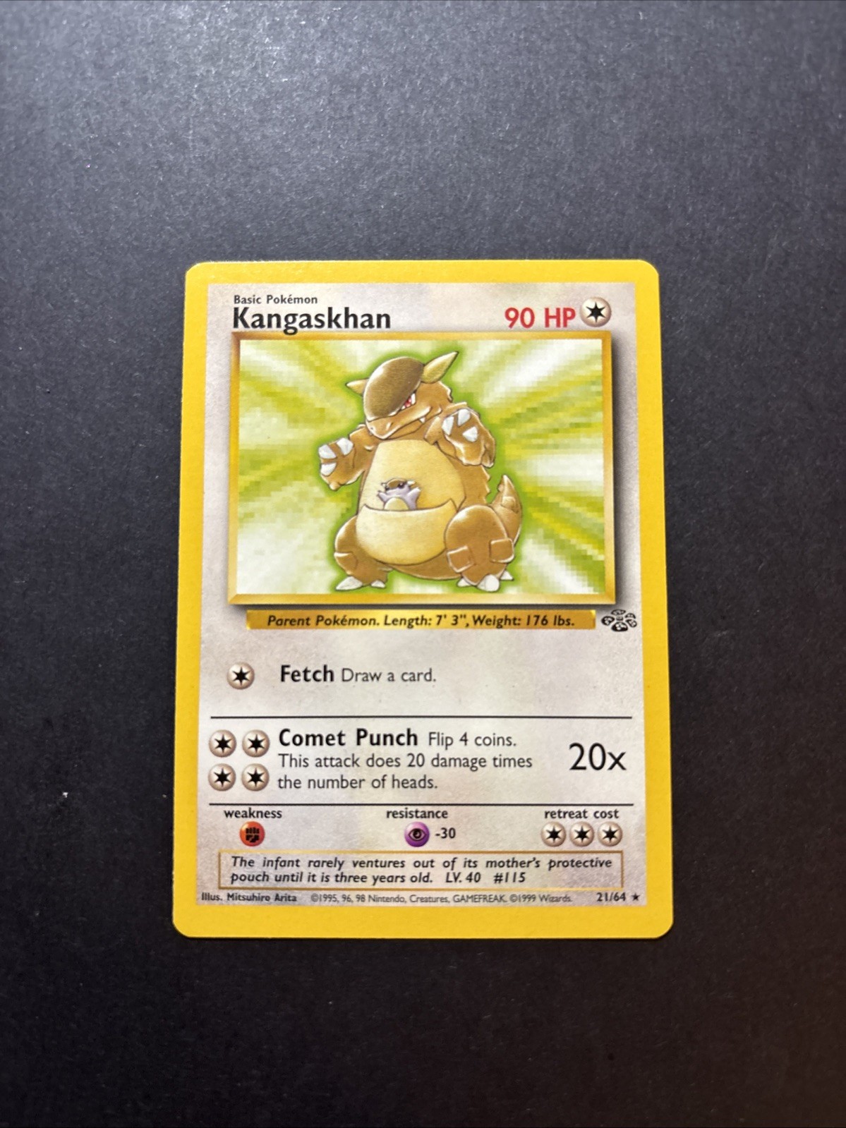 Kangaskhan 21/64 Jungle Regular Unlimited Pokémon WOTC NM