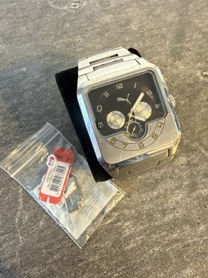 PUMA - Herren Armbanduhr - Quarz - Silber - Edelstahl - Gliederarmband - Sammler