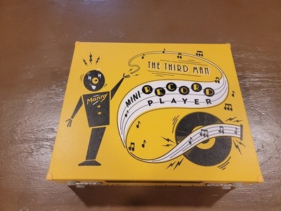 The Third Man Mini Portable Jenson Record Player Manny Complete Vault Jack White