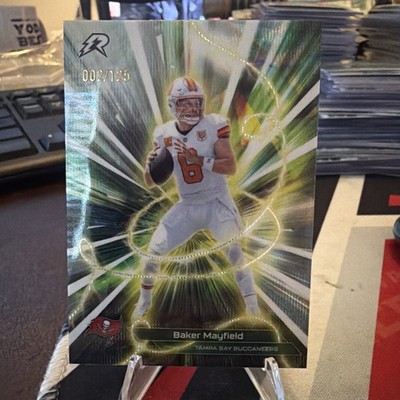 2025 Topps Resurgence Conductors White Surge Baker Mayfield /125 Tampa Bay