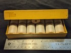 Antique J & P Coats 6 Cord Spool Cotton White In Original Box 12 Spools-Unused — photo 5