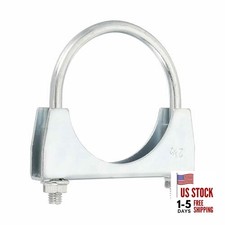 U Bolt Muffler Exhaust Clamp 2-/2" Galvanized Iron U-Bolt Clamps 65mm 1
