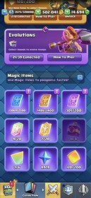 CR 67 LVL | 38 MAXED CARDS | 11K+ Trophies | 14K+ GEMS | 500K+ GOLD | CHEAP