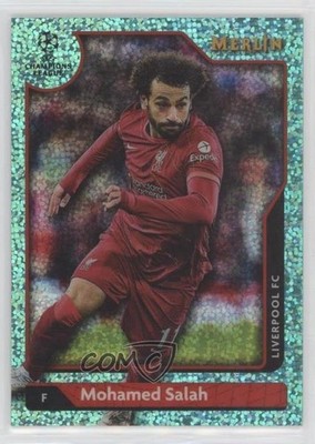 2021 Merlin Collection Chrome UEFA Club Competitions 133/199 Mohamed Salah 1ci5
