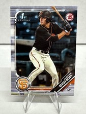 2019 Bowman Draft 1st Baseball Card #BD-31 Hunter Bishop San Francisco Giants