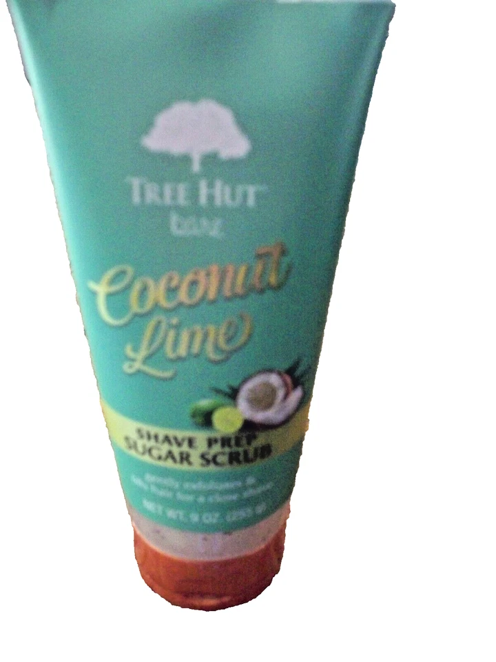 Tree Hut Bare Coconut Lime Shave Prep Sugar Scrub Exfoliates 9 oz. Sealed - Image 2 of 2