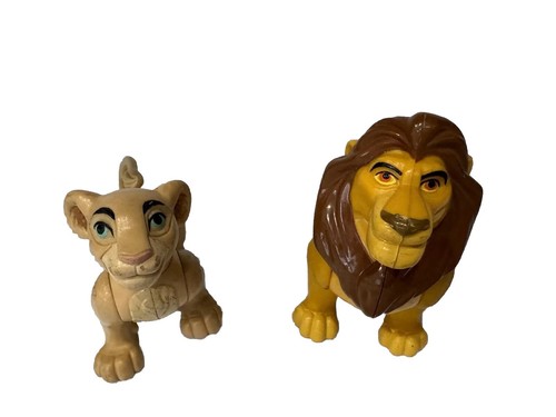 1994 Burger King The Lion King; 3” Mufasa & 2.5” Nala Figures - Picture 4 of 4