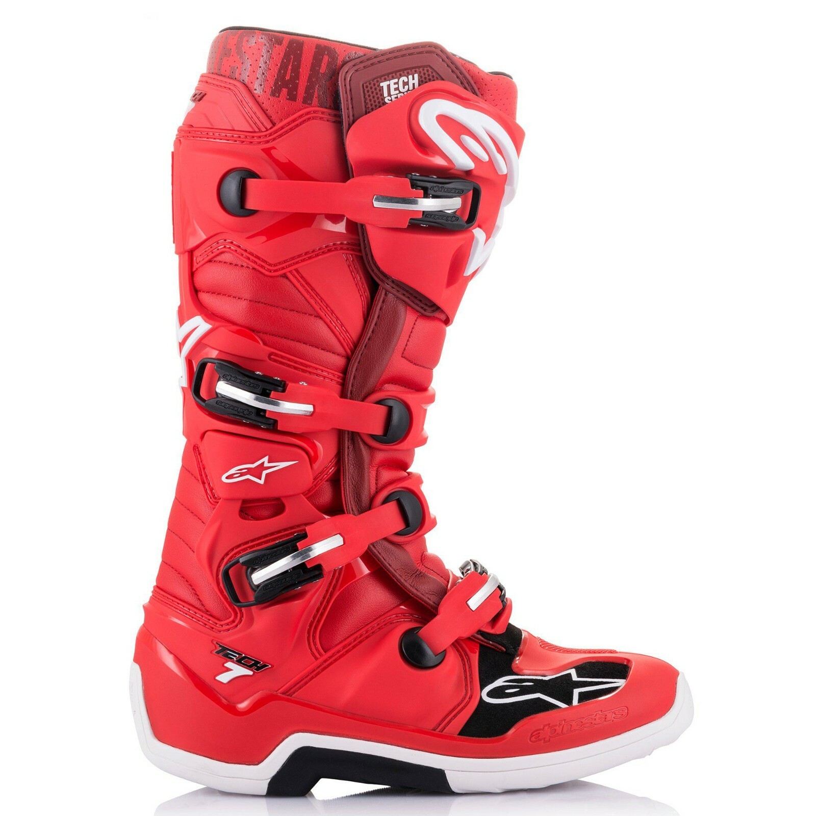 Alpinestars Tech 7 Red Boots Motocross 