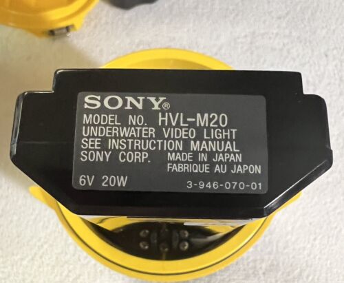 Sony HVL-M20 Under Water Video Light - Handycam Marine Pack - NIB - Picture 4 of 14