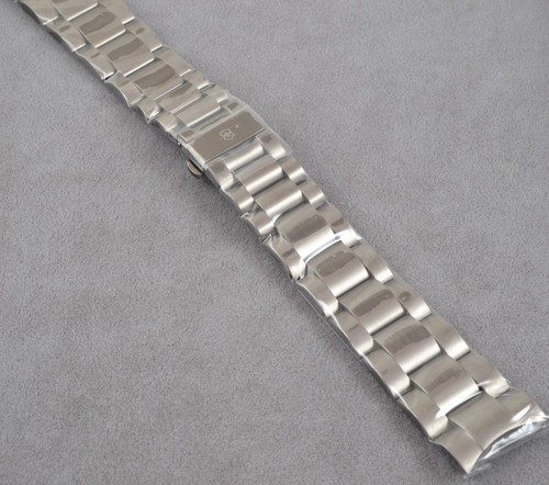 Victorinox Swiss Army 003582 23mm Grey Bracelet with Clasp Chrono Classic XLS MT