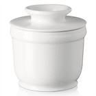 DOWAN Porcelain Butter Crock, French Butter Dish for Fresh Spreadable Butter, Bu