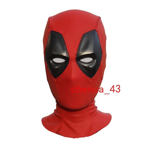 New Handmade Deadpool 3 Movie Mask Cosplay Wearable Helmet Prop Mask + Faceshell - Picture 5 of 31