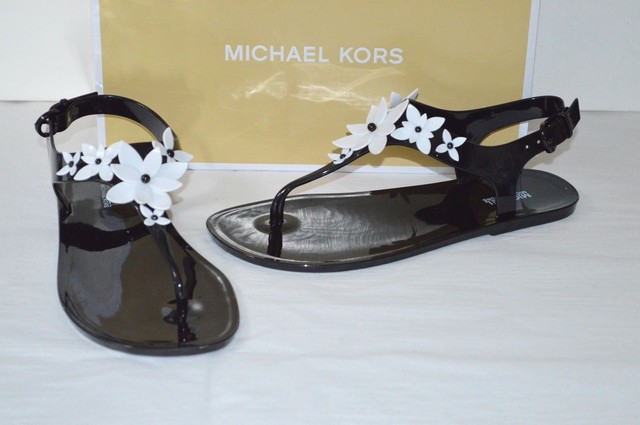 michael kors sandals with flowers