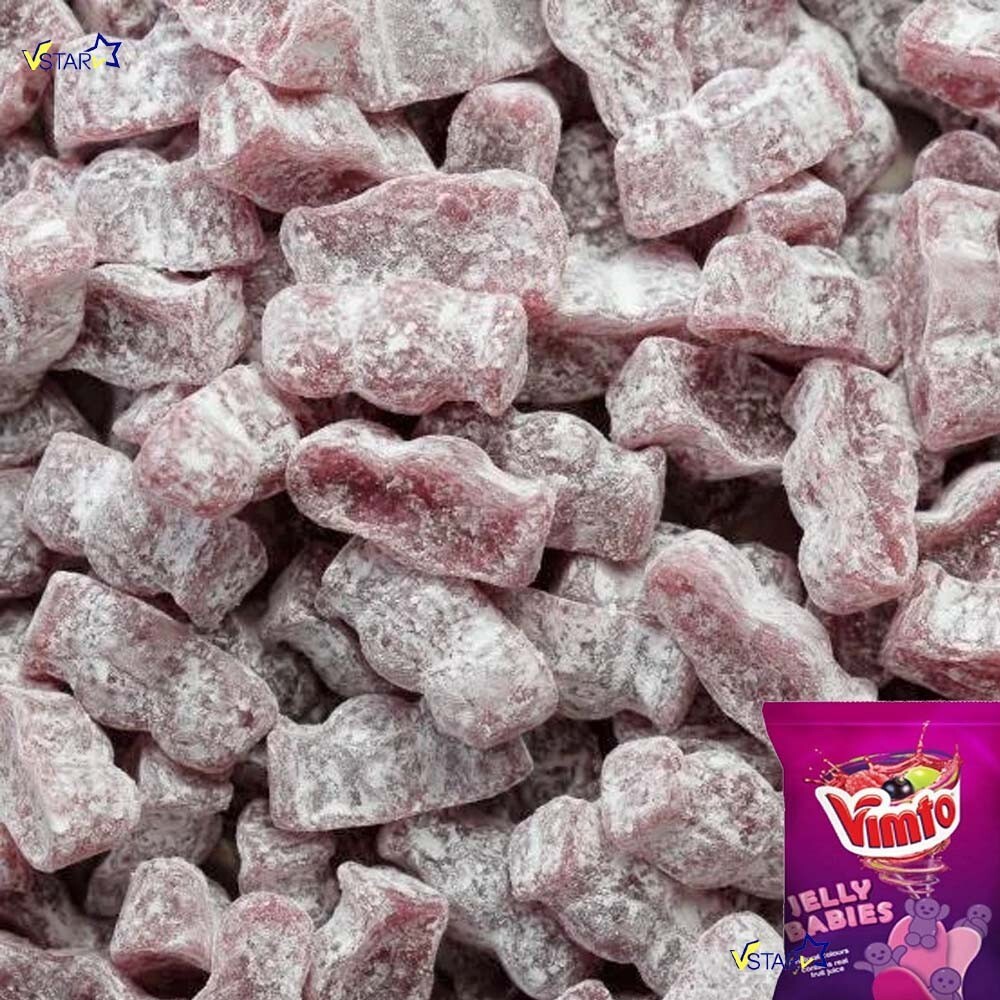 Vimto Jelly Babies Sweets Pick N Mix Retro Xmas Treat 250g-5kg