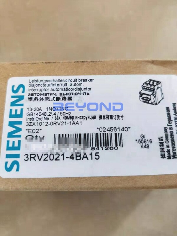 1PC NEW FOR Siemens motor protector 3RV2021-4BA15 circuit breaker