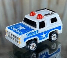 Majorette Micro Sonic Flashers Sheriff Micro Chevy Blazer 1-3/8" Lights Truck