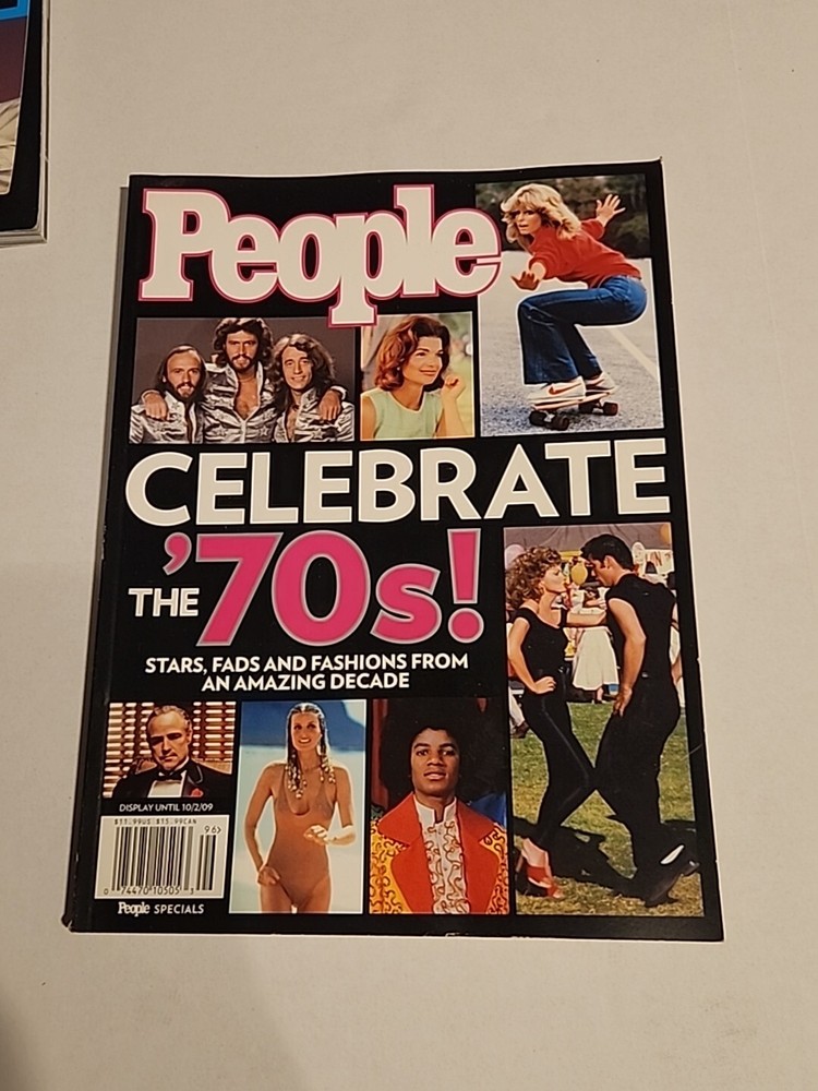 PEOPLE MAGAZINE : Celebrate The '70s! Stars, An Amazing Decade