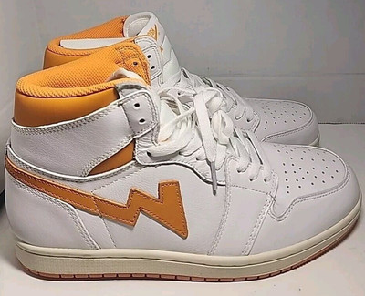 WJW Woosh 1 s Size 9.5 Men Jordan 1 Orange - rare hard to find y2k