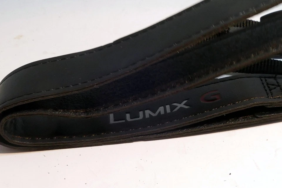 Correa de hombro para cámara Panasonic Lumix G de cuero de 2,5 cm de ancho - Original OEM Foto 3 de 4