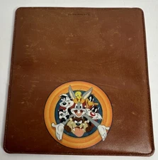 Looney Tunes leather checkbook cover Taz Tweety bugs