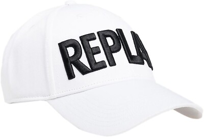 Replay Ax4308.000 Baumwoll Twill Caps In Weiß