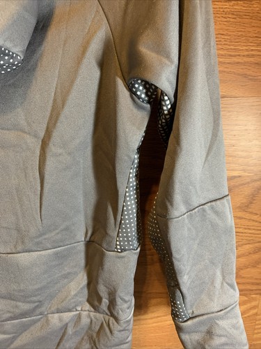Nike DriFit Youth Medium Hoodie Sweatshirt Grey Polyester Long Sleeves Unisex - Picture 7 of 9
