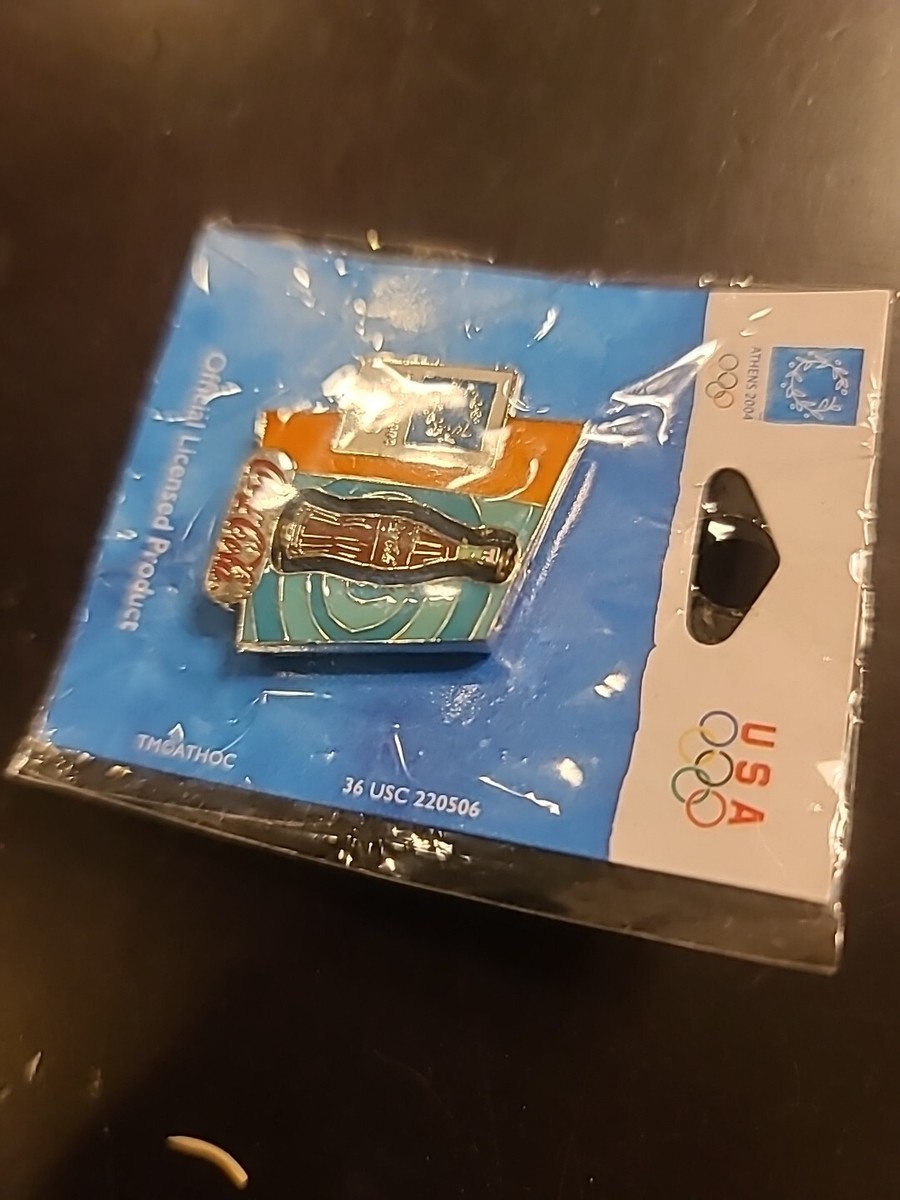 Pin's Revers Coca-Cola - Athènes 2004 - Olympique - Vintage Rare