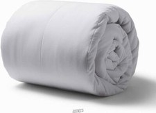 Sunbeam Thermofine Quilted Striped Heated Electric Mattress Heat Pad Twin Size