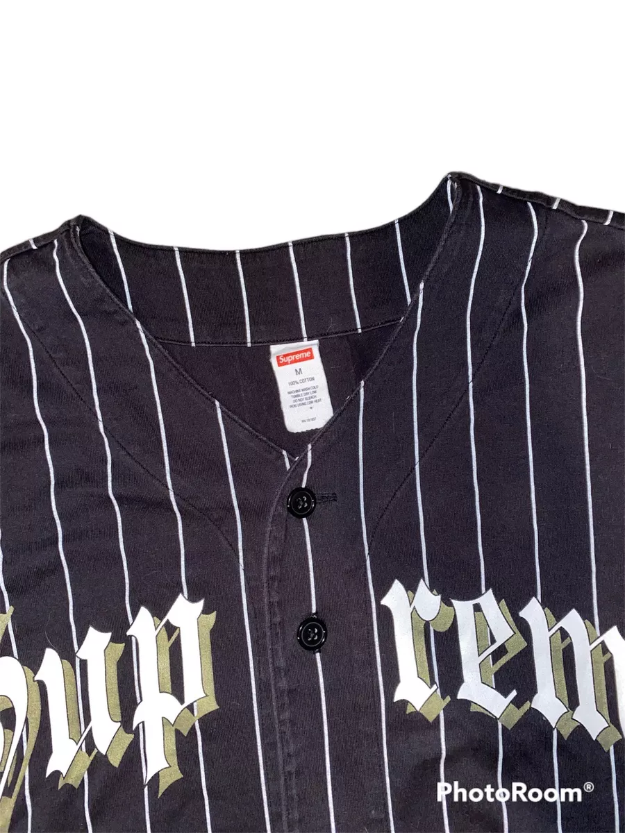 supreme baseball jersey size M love hate 94