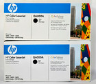(2) Oryginalny wkład z czarnym tonerem HP Color LaserJet 124A (Q6000A)