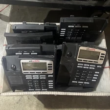 LOT OF 17 ALLWORX 9204 BUTTON DISPLAY BUSINESS OFFICE PHONE