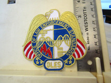 Office of Law Enforcement Standards OLES patch 3.5" NOS eagle