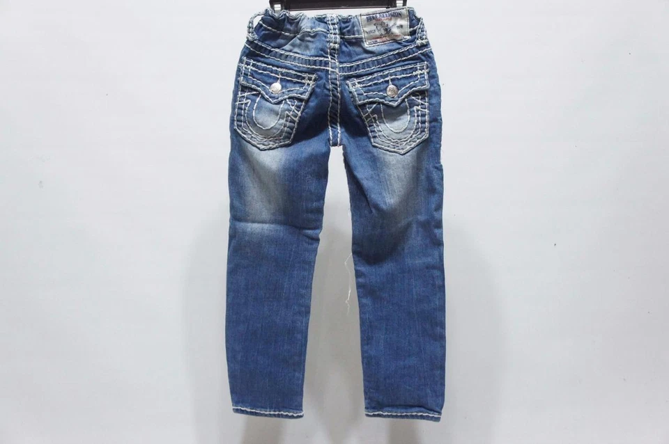 JEANS JULIE SUPER T DE NIÑA TRUE RELIGION CON PUNTADAS BLANCAS 5 Foto 3 de 4