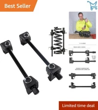 Coil Spring Compressor Steel Black One Size for Strut and Coil Spring Mainten...