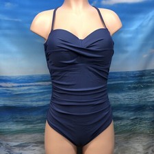 NWT Cupshe Womens One Piece Swimsuit Small Powder Blue