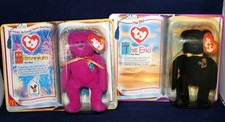 McDonalds TY 2000 Beanie Babies Millennium  The End Bears
