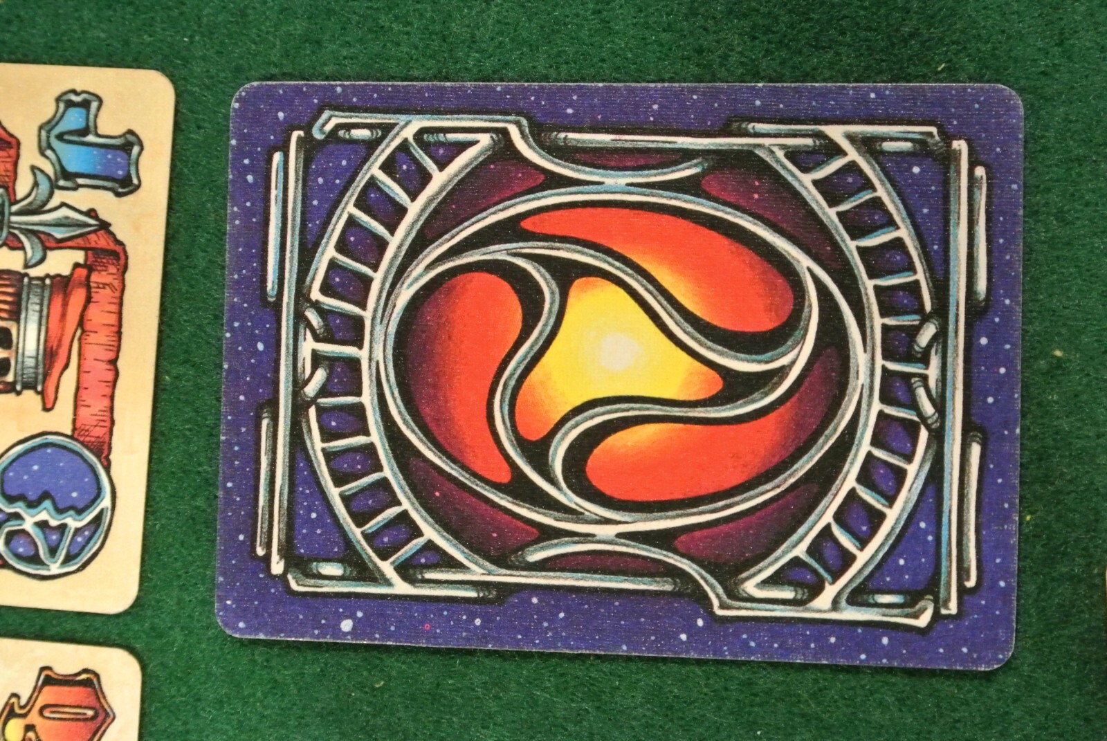 Vtg Liquid Blue Playing Cards Grateful Dead by Ian Bohorquez 1992 FULL SET + BAG