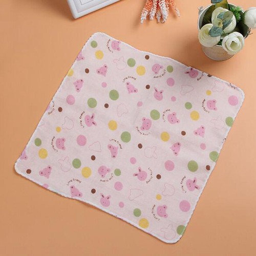 20Pcs Baby Newborn 100% Cotton Gauze Muslin Square Bath Wash Handkerchief Soft - Picture 7 of 11
