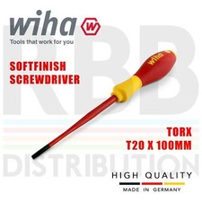 Wiha 36538 Screwdriver Torx SlimFix T20 Head 1000v VDE Electrician SoftFinish