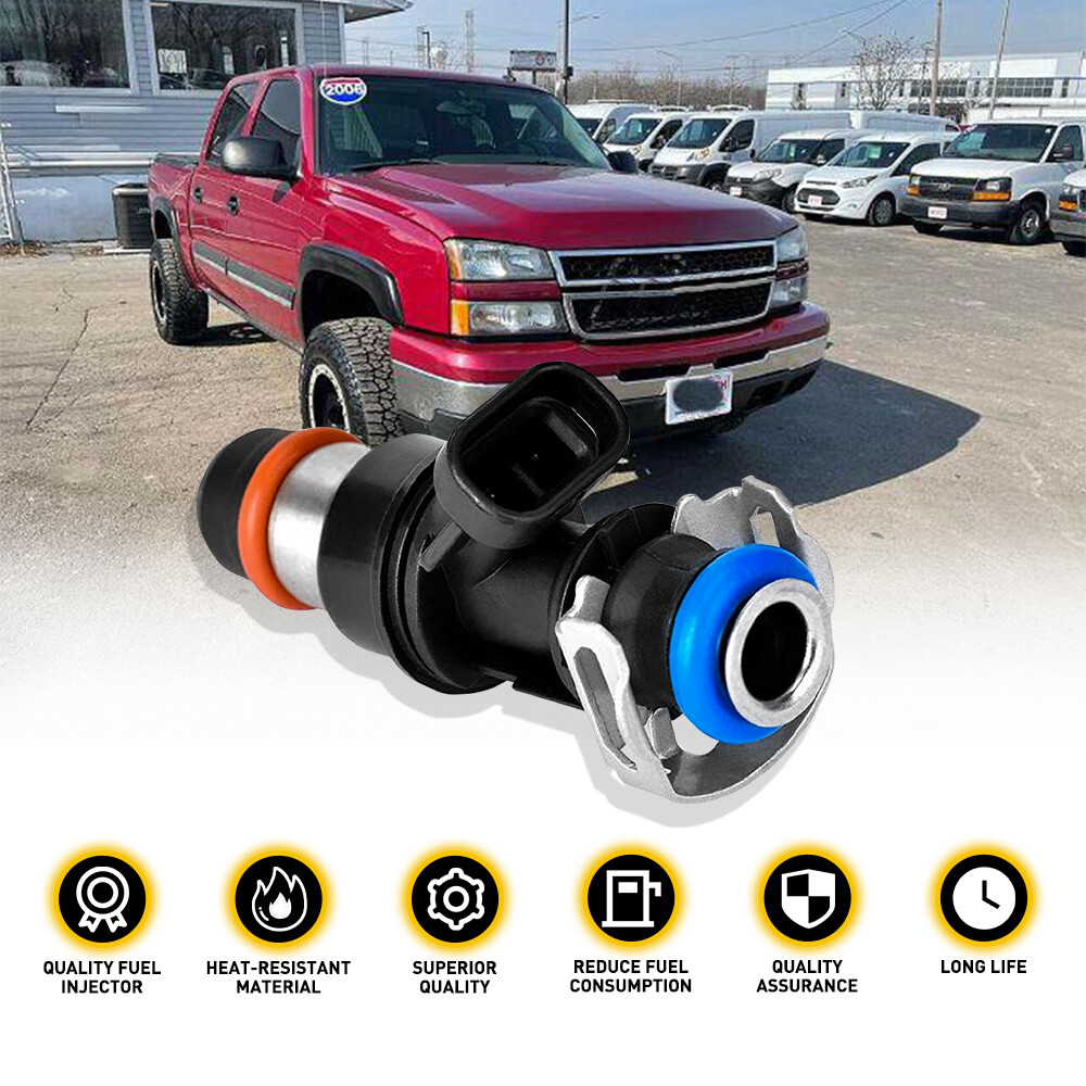 For 99-07 Chevy Silverado GMC 4.8/5.3/6.0L Fuel Injectors Nozzle Car Accessories