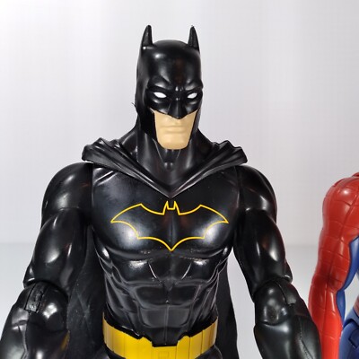 Hasbro & DC Comics Action Figures 12” Spider-Man & Batman | eBay