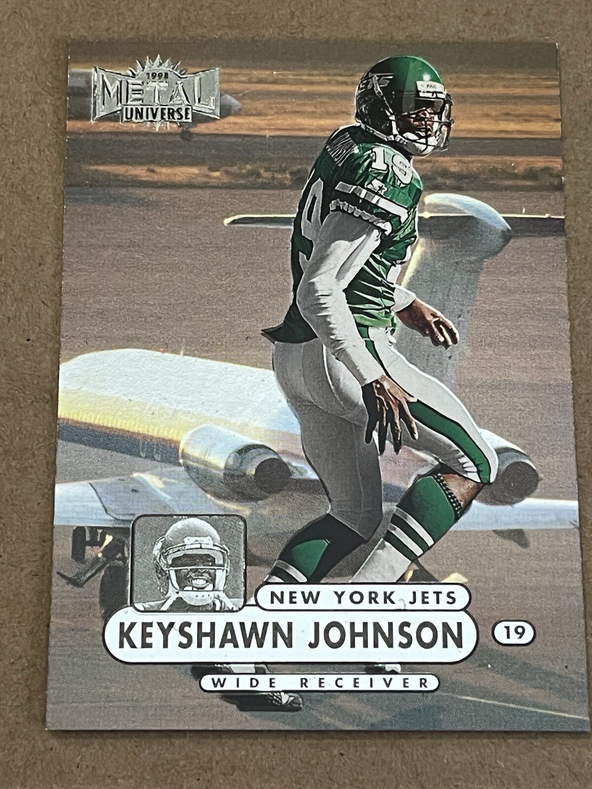 1998 METAL UNIVERSE - KEYSHAWN JOHNSON JETS  #102