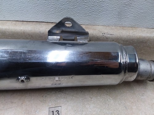Kawasaki 454 LTD EN454 EN450 Right Original Exhaust Muffler 1986 #13 ANX ARP E9 - Picture 3 of 12