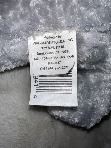 Pelzgrau Elefant Plüschtier Valentinstag Kuscheltier ""I Love You"" neu mit Etikett 11 Zoll - Bild 4 von 6