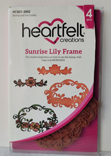 Heartfelt Creations Sunrise Lily Frame HCSD1-2002 Stamp and Die Combo