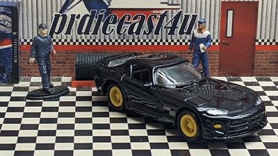 JOHNNY LIGHTNING 1998 DODGE VIPER CUSTOM ''BLACK'' LOOSE 1/64 SCALE