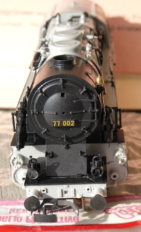 Liliput 9502 H0 Vapor Br 77 002 Foto Gris DRG Época 2 Función Ok Muy Raro Foto 4 de 4